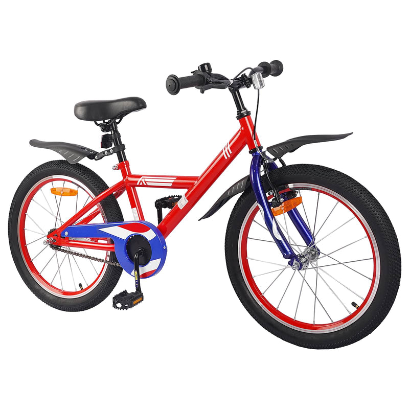 Chargez l'image dans la visionneuse de la galerie, Vidaxl kinderfiets 20 inch voor 6-11 jaar oud rood