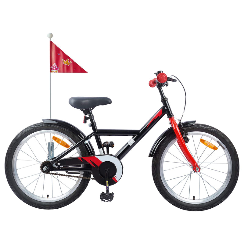 Chargez l'image dans la visionneuse de la galerie, Vidaxl kinderfiets 20 inch voor 6-11 jaar oud zwart