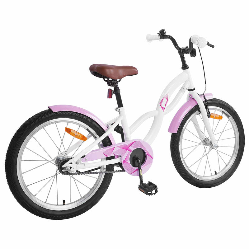 ギャラリービューアに画像をロードする, Vidaxl kinderfiets 20 inch voor 6-11 jaar oud wit