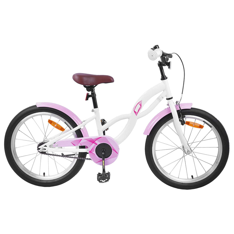 ギャラリービューアに画像をロードする, Vidaxl kinderfiets 20 inch voor 6-11 jaar oud wit