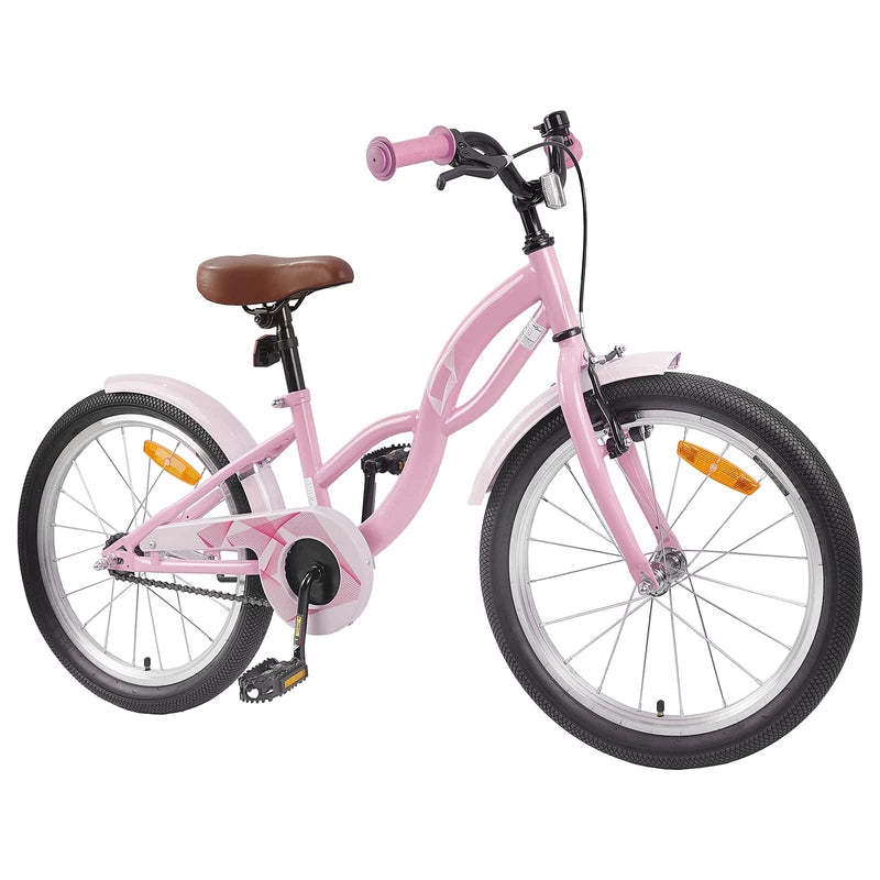 ギャラリービューアに画像をロードする, Vidaxl kinderfiets 20 inch voor 6-11 jaar oud lichtroze