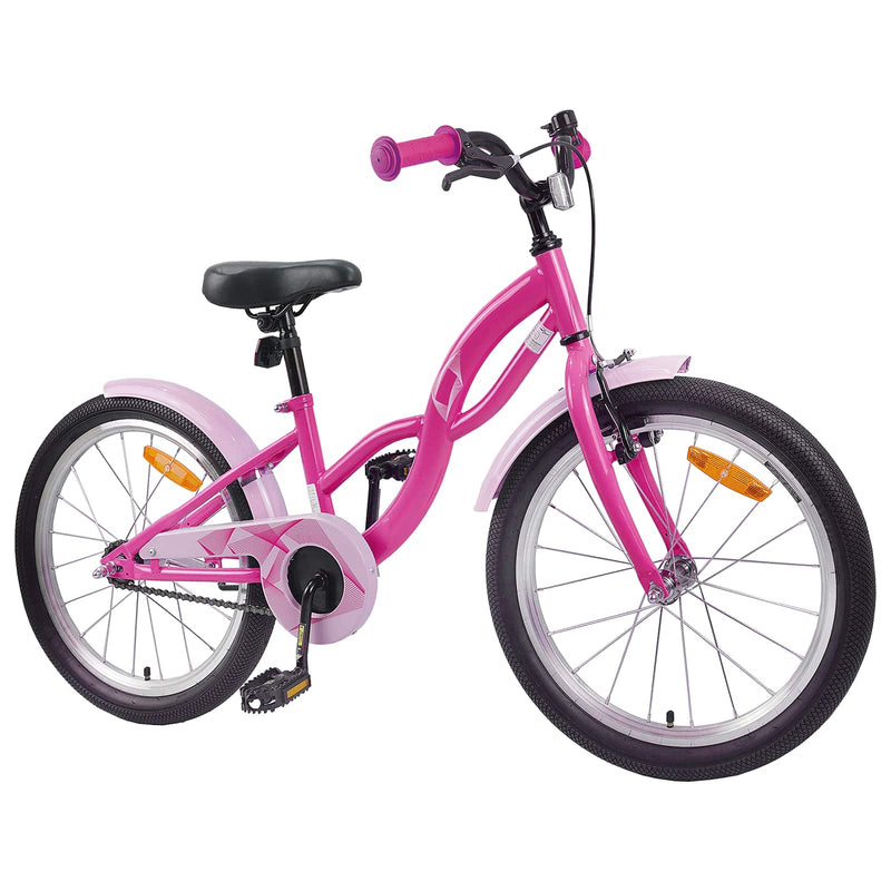 Chargez l'image dans la visionneuse de la galerie, Vidaxl kinderfiets 20 inch voor 6-11 jaar oud donkerroze