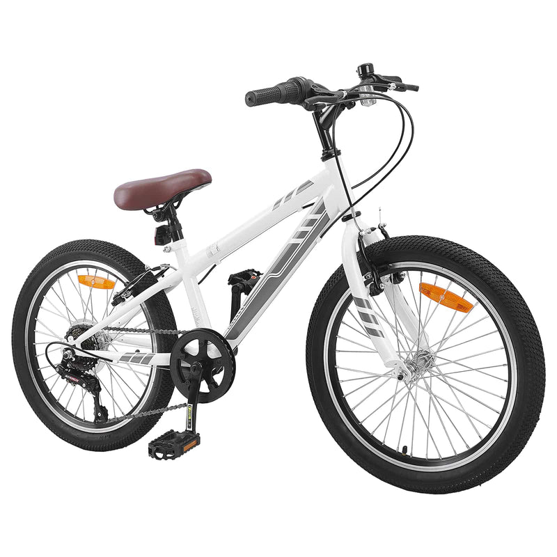 ギャラリービューアに画像をロードする, Vidaxl mountainbike 20 inch 6-speed voor 5-8 jaar oud wit