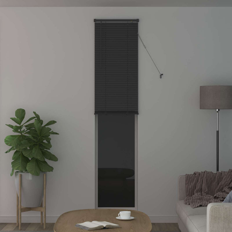 Chargez l'image dans la visionneuse de la galerie, Vidaxl venetiaanse blind verstelbaar zilvergrijs 213 x 50 cm pvc