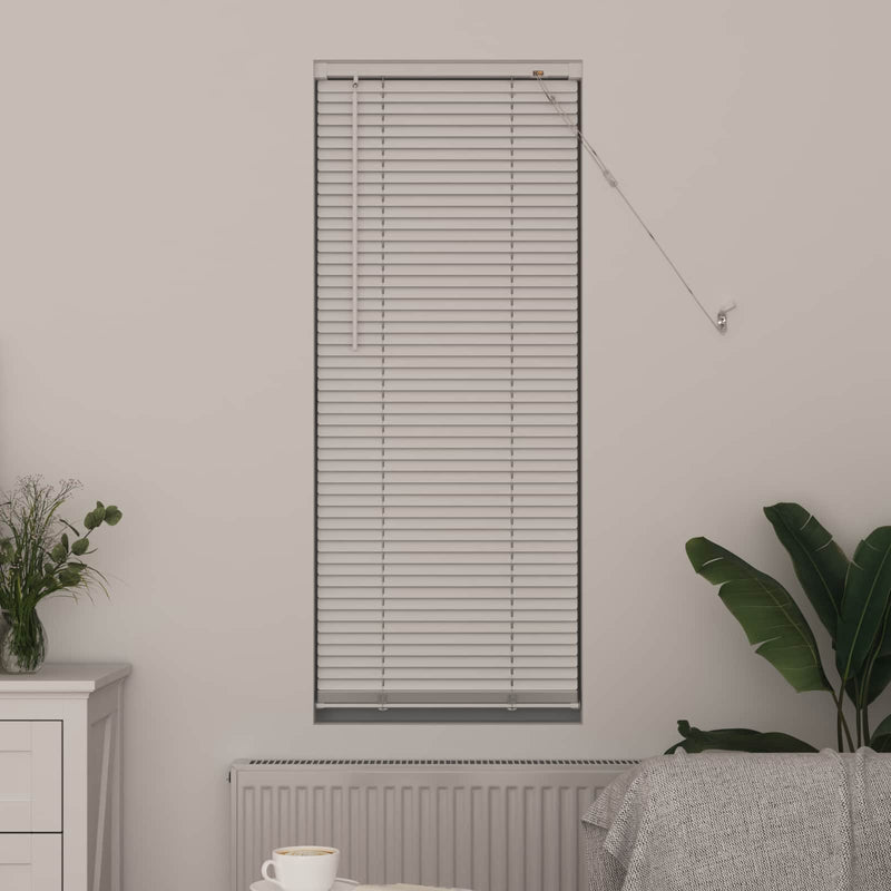 Chargez l'image dans la visionneuse de la galerie, Vidaxl venetiaanse blind verstelbaar wit 150 x 50 cm pvc