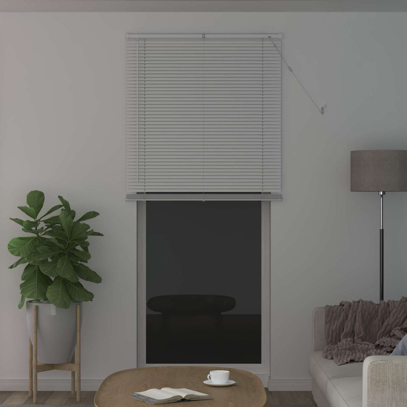 ギャラリービューアに画像をロードする, Vidaxl venetiaanse blind verstelbaar wit 213 x 70 cm pvc