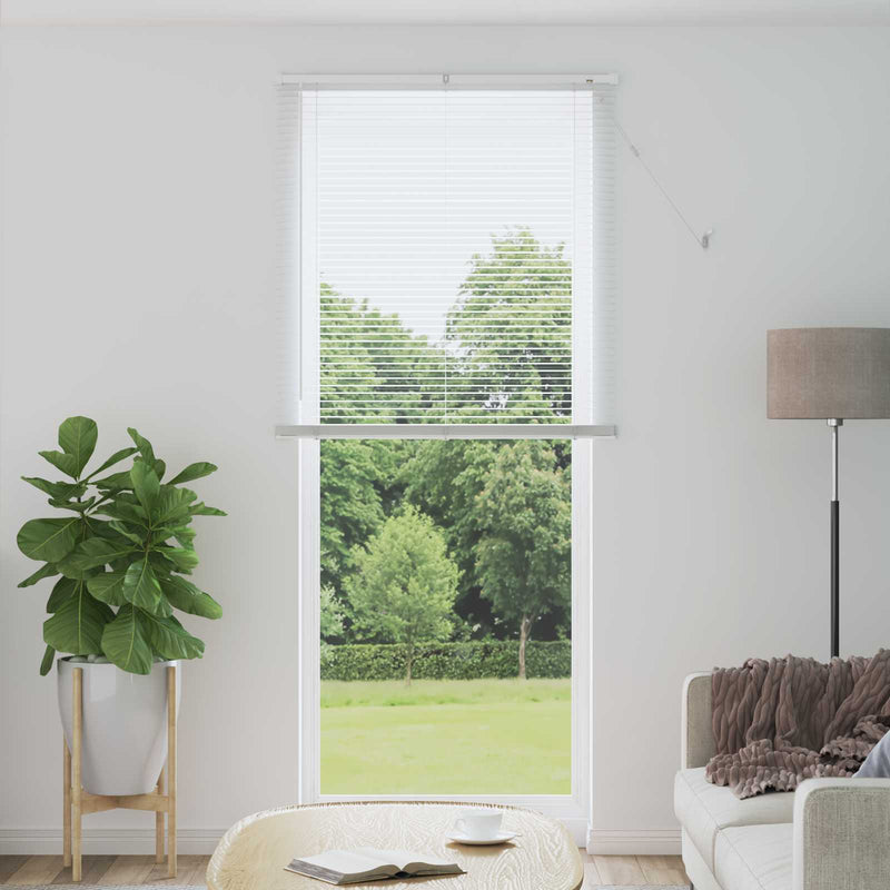 ギャラリービューアに画像をロードする, Vidaxl venetiaanse blind verstelbaar wit 213 x 90 cm pvc