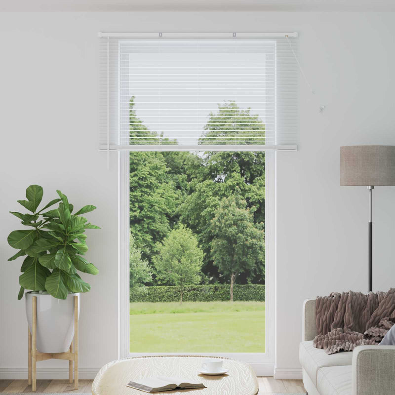 Chargez l'image dans la visionneuse de la galerie, Vidaxl venetiaanse blind verstelbaar wit 213 x 130 cm pvc