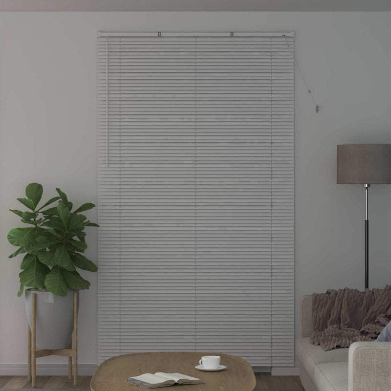 Chargez l'image dans la visionneuse de la galerie, Vidaxl venetiaanse blind verstelbaar wit 213 x 140 cm pvc