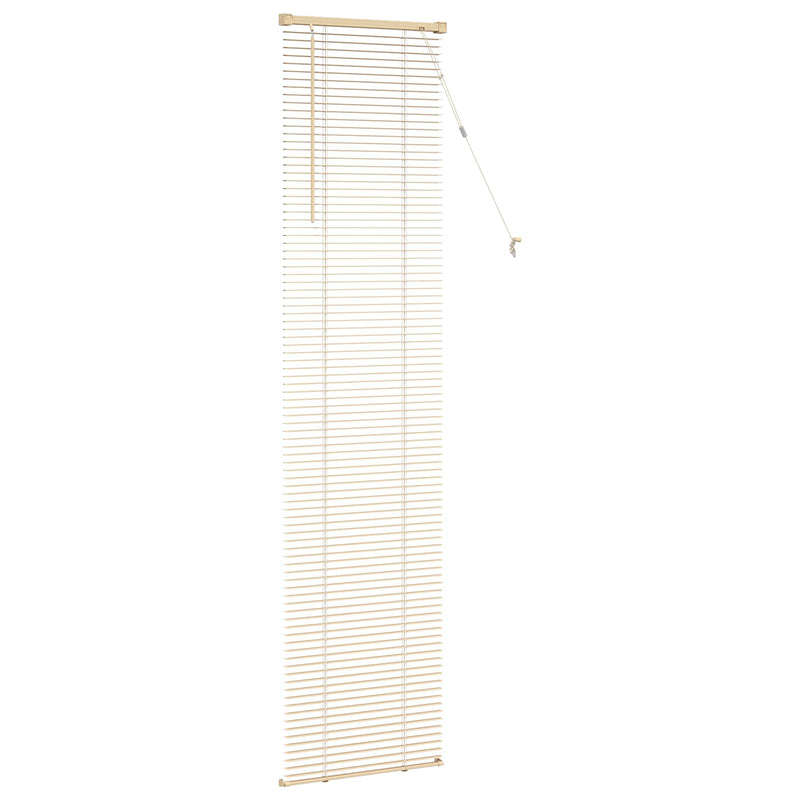 Chargez l'image dans la visionneuse de la galerie, Vidaxl venetiaanse blind lichtbruin met patroon 213 x 40 cm pvc