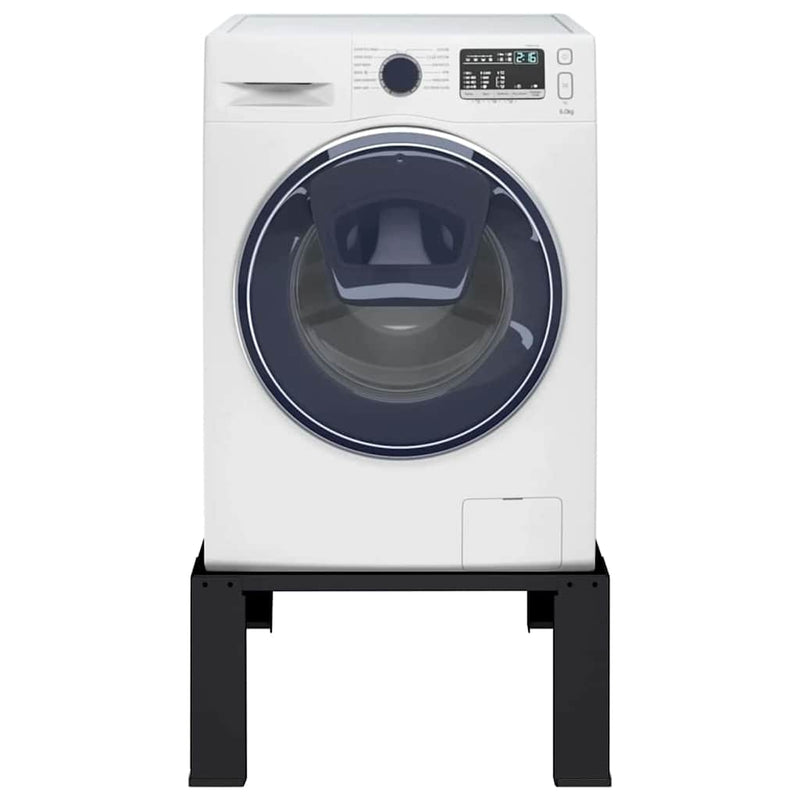 ギャラリービューアに画像をロードする, Vidaxl wasmachine pedestal zwart 64 x 55 x 32,5 cm staal