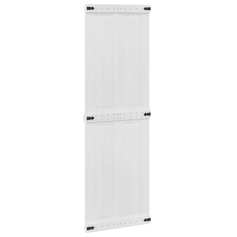 Chargez l'image dans la visionneuse de la galerie, Vidaxl deur corona wit 70 x 210 cm bewerkt hout