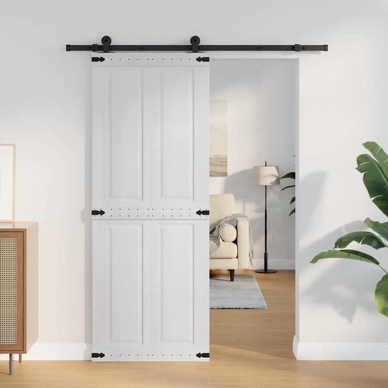 ギャラリービューアに画像をロードする, Vidaxl deur corona wit 80 x 210 cm bewerkt hout