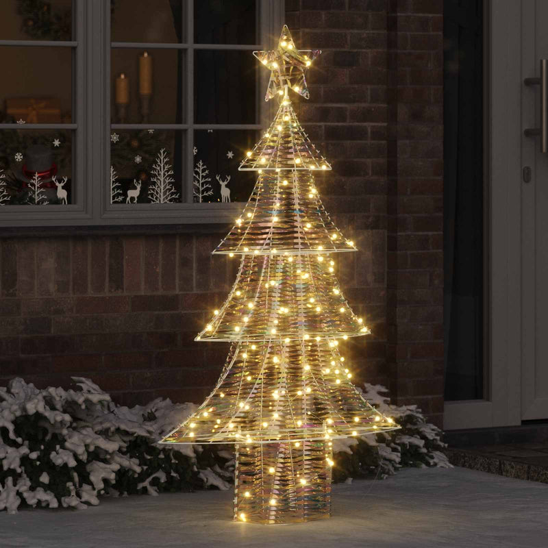 ギャラリービューアに画像をロードする, Vidaxl kerstboom met 160 led warmwit 150 cm pet