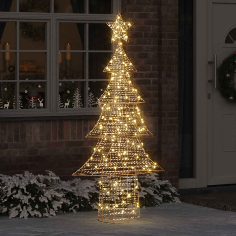 ギャラリービューアに画像をロードする, Vidaxl kerstboom met 240 led warmwit 181 cm pet