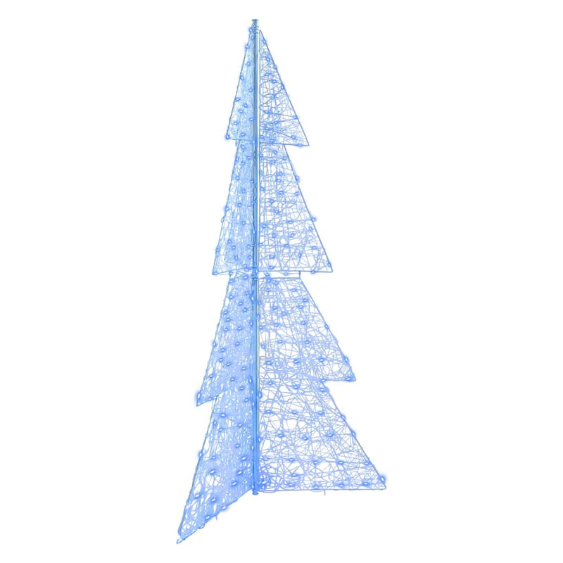ギャラリービューアに画像をロードする, Vidaxl kerstboom met 240 led blauw 180 cm acryl