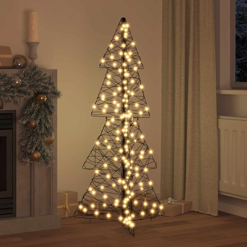 Chargez l'image dans la visionneuse de la galerie, Vidaxl kerstboom met 160 led warmwit 150 cm rattan