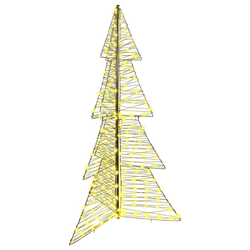 Chargez l'image dans la visionneuse de la galerie, Vidaxl kerstboom met 240 led warmwit 180 cm rattan