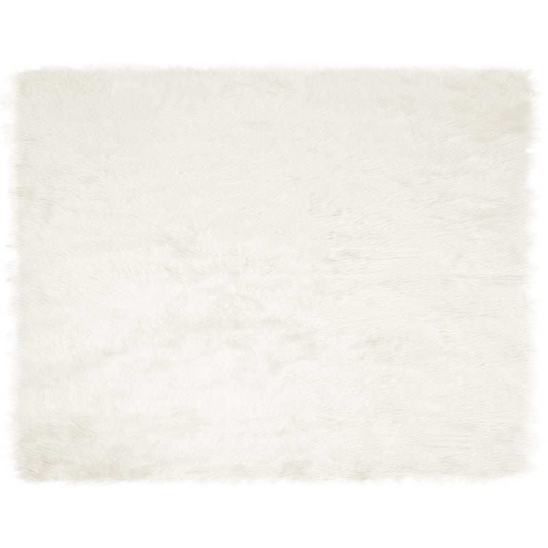 ギャラリービューアに画像をロードする, Vidaxl nep schapenvacht tapijt tafalla wit 200 x 280 cm polyester