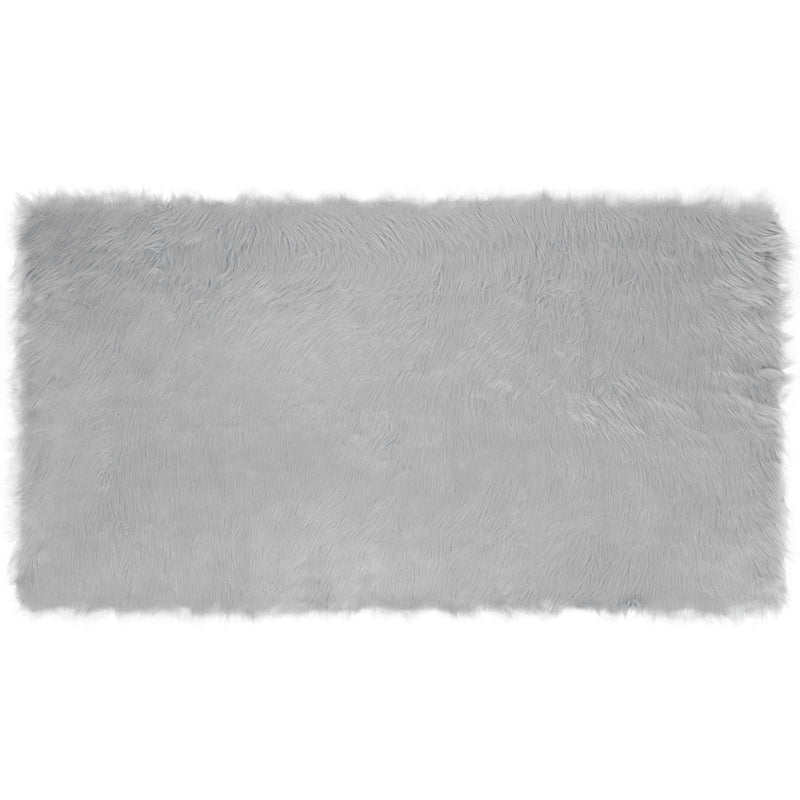 Chargez l'image dans la visionneuse de la galerie, Vidaxl nep schapenvacht tapijt tafalla grijs 60 x 110 cm polyester