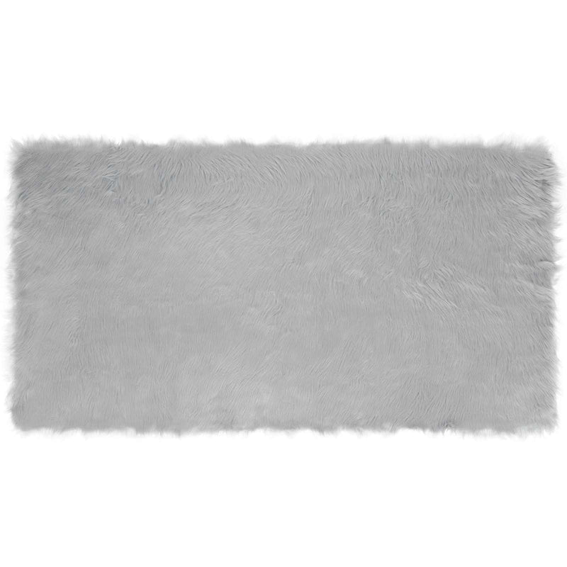 Chargez l'image dans la visionneuse de la galerie, Vidaxl nep schapenvacht tapijt tafalla grijs 80 x 150 cm polyester