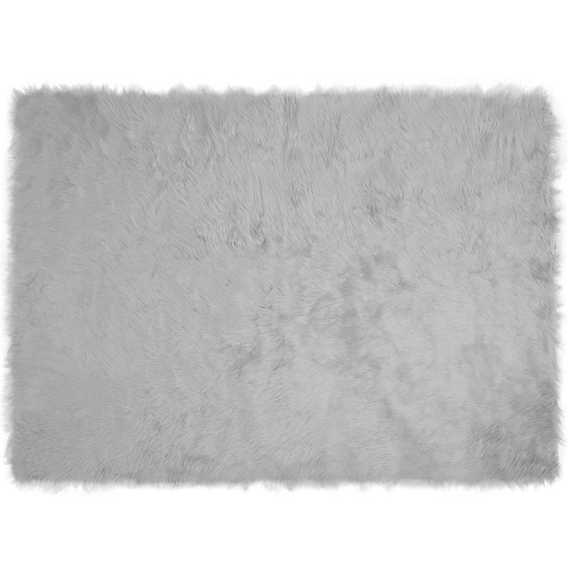 Chargez l'image dans la visionneuse de la galerie, Vidaxl nep schapenvacht tapijt tafalla grijs 160 x 230 cm polyester