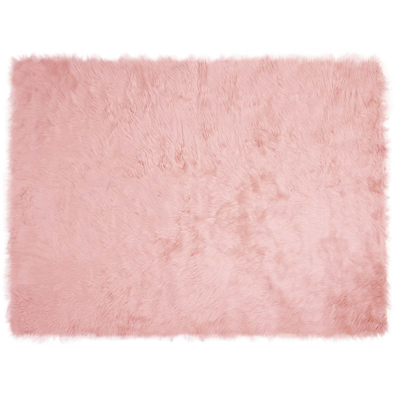 Chargez l'image dans la visionneuse de la galerie, Vidaxl nep schapenvacht tapijt tafalla roze 160 x 230 cm polyester