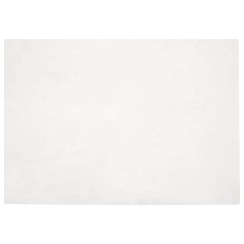 Chargez l'image dans la visionneuse de la galerie, Vidaxl nep konijnenbont tapijt olite wit 160 x 230 cm polyester