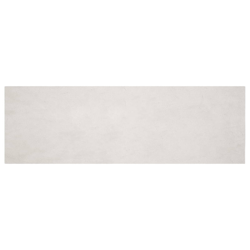 Afbeelding laden in galerijviewer, Vidaxl nep konijnenbont tapijt olite beige 80 x 250 cm polyester