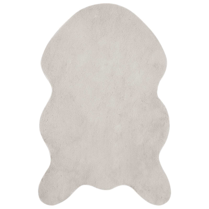 ギャラリービューアに画像をロードする, Vidaxl nep konijnenbont tapijt olite beige 80 x 120 cm polyester