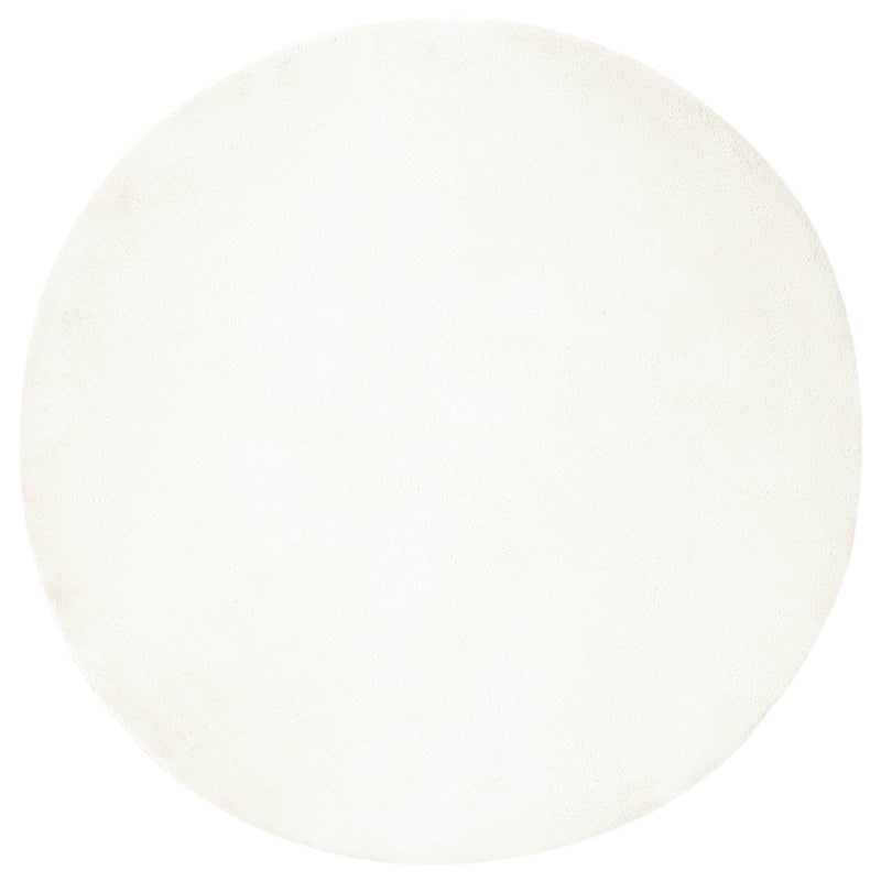 ギャラリービューアに画像をロードする, Vidaxl nep konijnenbont tapijt olite crème ø 200 cm polyester