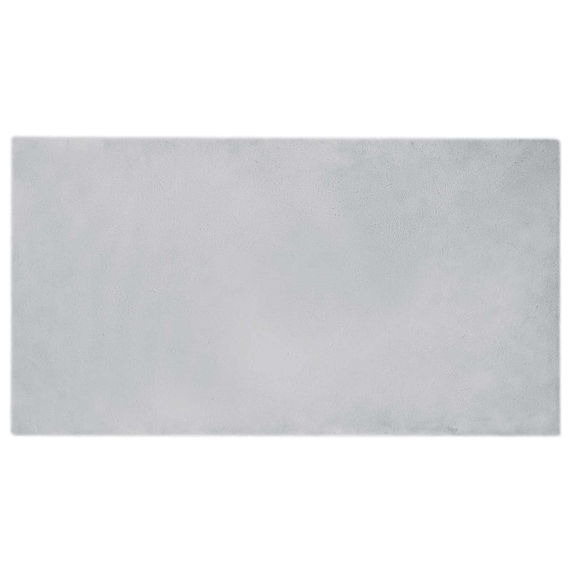 ギャラリービューアに画像をロードする, Vidaxl nep konijnenbont tapijt olite grijs 80 x 150 cm polyester