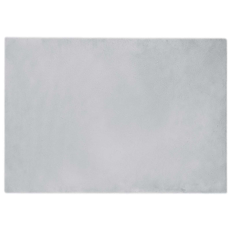 Chargez l'image dans la visionneuse de la galerie, Vidaxl nep konijnenbont tapijt olite grijs 160 x 230 cm polyester
