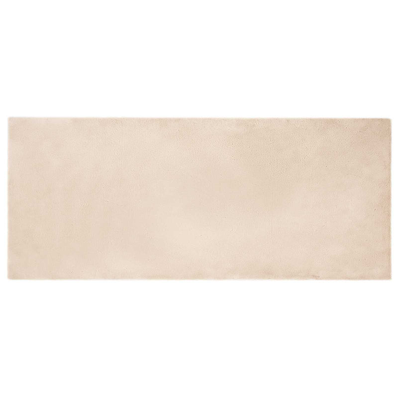 Afbeelding laden in galerijviewer, Vidaxl nep konijnenbont tapijt olite taupe 100 x 200 cm polyester