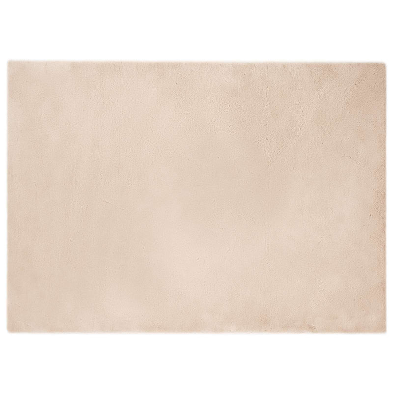Afbeelding laden in galerijviewer, Vidaxl nep konijnenbont tapijt olite taupe 240 x 340 cm polyester