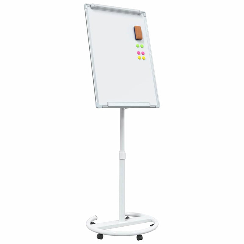 Chargez l'image dans la visionneuse de la galerie, Vidaxl magnetisch whiteboard grijs en wit 62 x 62,5 x 197 cm eps