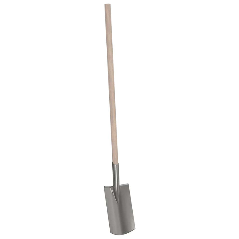 Afbeelding laden in galerijviewer, Vidaxl schep hoofd 4 pcs zilver 43 x 17 cm gepoedercoat staal