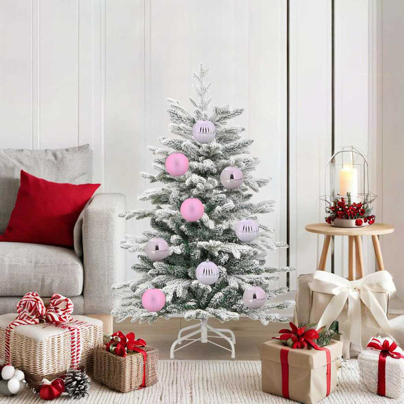 ギャラリービューアに画像をロードする, Vidaxl kerstbalset xl 15 pcs roze kunststof