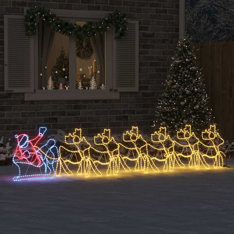 Chargez l'image dans la visionneuse de la galerie, Vidaxl kerstversiering multikleur 69 x 79 cm pvc