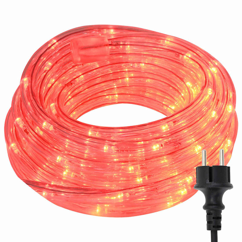 Chargez l'image dans la visionneuse de la galerie, Vidaxl touwenlicht met 1200 led rood 50 m pvc