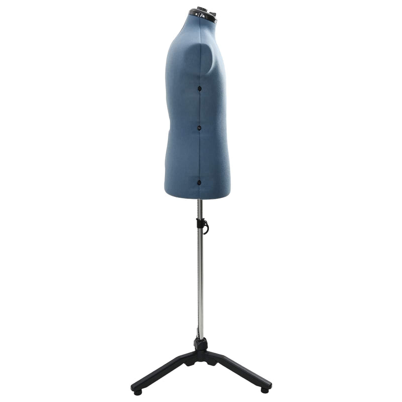 Chargez l'image dans la visionneuse de la galerie, Vidaxl verstelbare jurk vorm vrouwelijk blauw 37.5-45.5 inch stof
