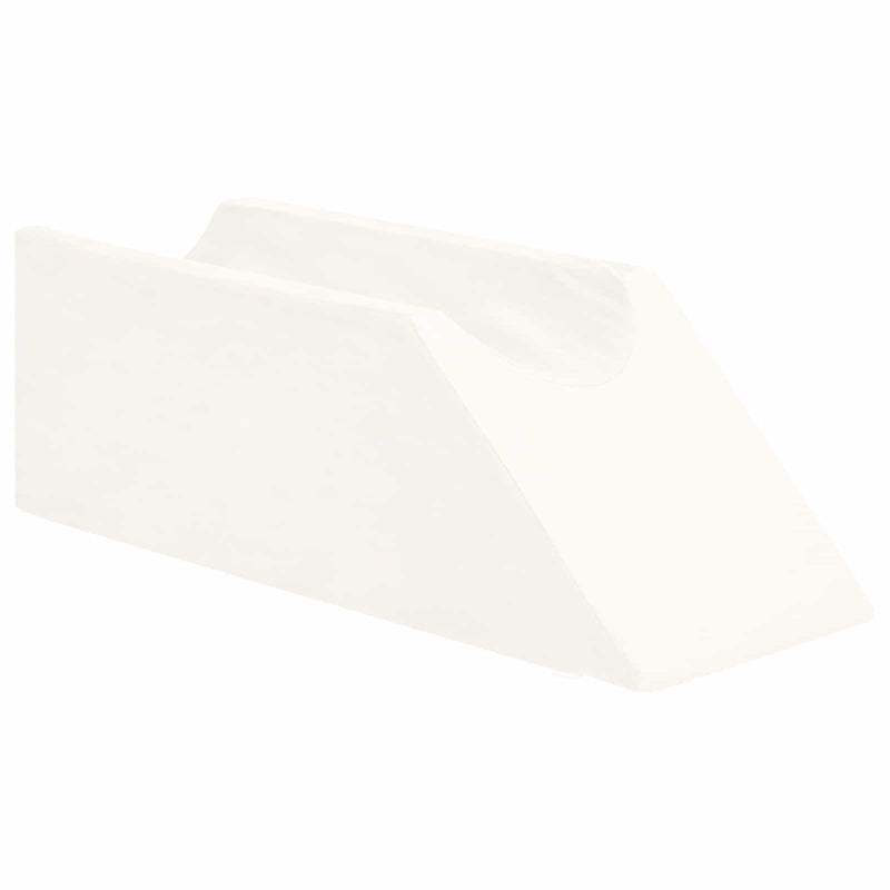 Afbeelding laden in galerijviewer, Vidaxl beenkussen effen wit 68 x 25 x 21,5 cm