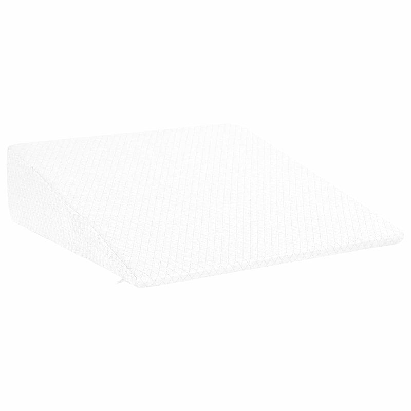 Afbeelding laden in galerijviewer, Vidaxl wedge kussen effen wit 69 x 64 x 19 cm