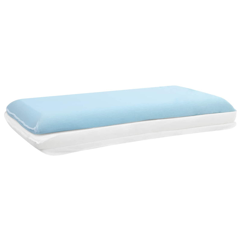 Chargez l'image dans la visionneuse de la galerie, Vidaxl slapen kussen effen wit 30 x 50 x 9 cm