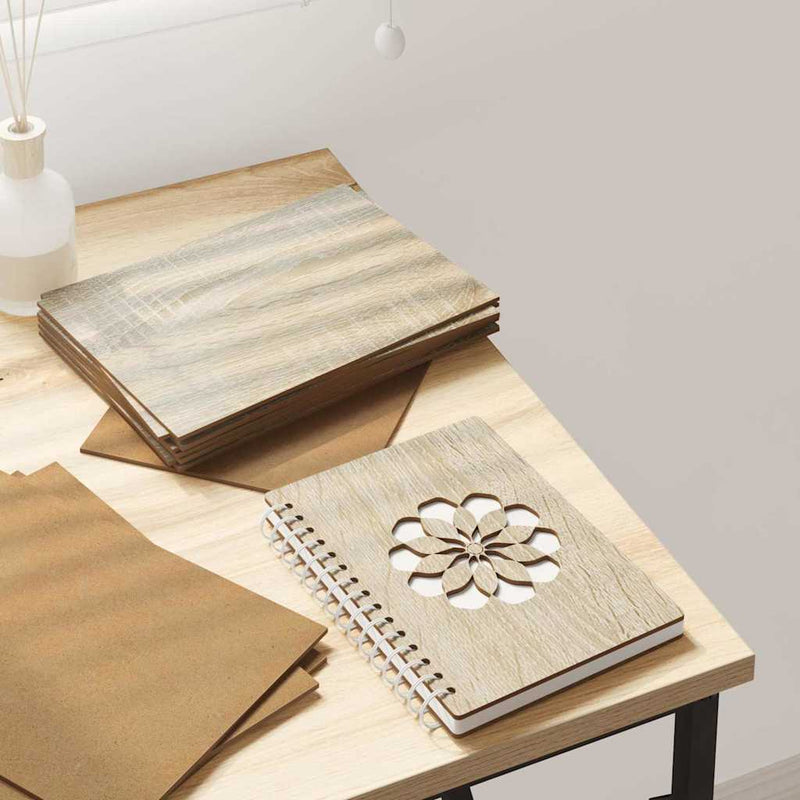 Chargez l'image dans la visionneuse de la galerie, Vidaxl decorpanelen 12 pcs sonoma eiken 15 x 21 x 0.27 cm bewerkt hout