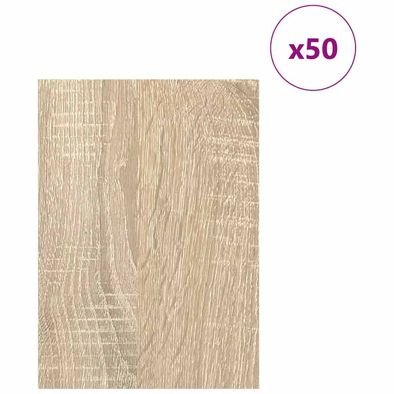 Chargez l'image dans la visionneuse de la galerie, Vidaxl decorpanelen 50 pcs sonoma eiken 15 x 21 x 0.27 cm bewerkt hout