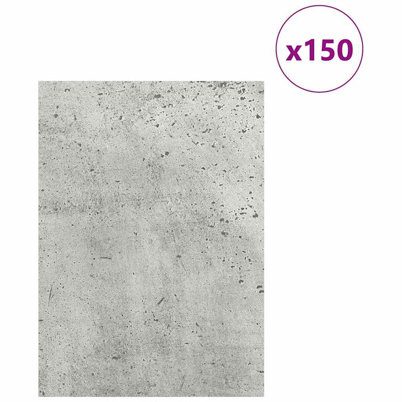 Chargez l'image dans la visionneuse de la galerie, Vidaxl decorpanelen 150 pcs beton grijs 15 x 21 x 0.27 cm bewerkt hout