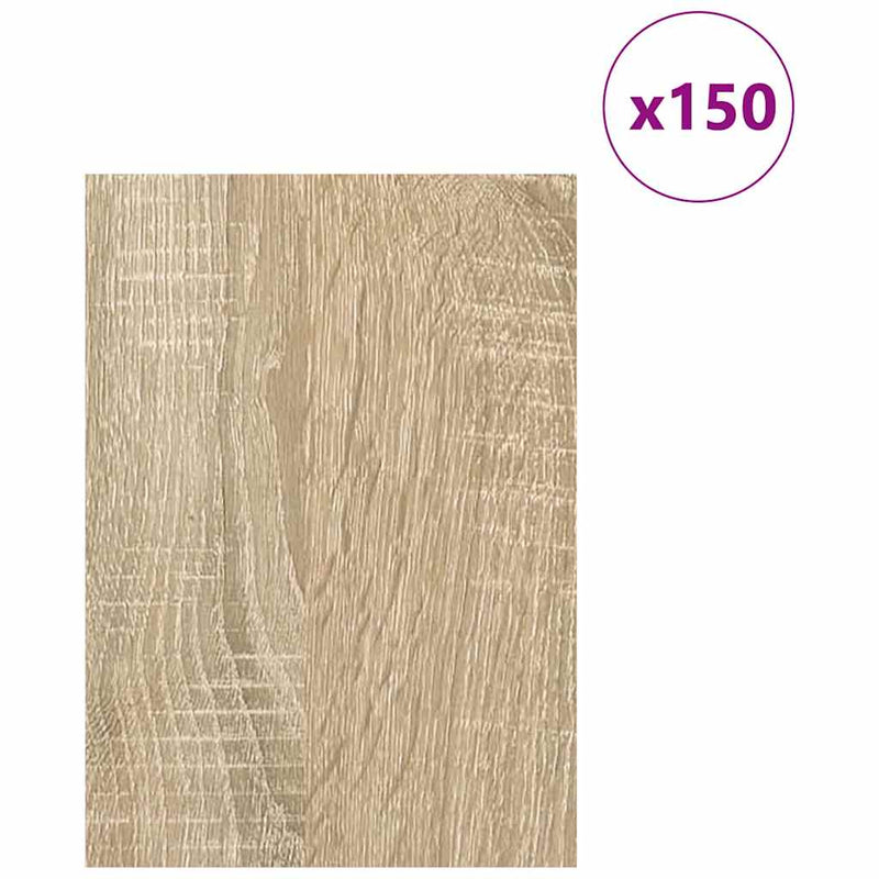 Afbeelding laden in galerijviewer, Vidaxl decorpanelen 150 pcs sonoma eiken 21 x 30 x 0,27 cm