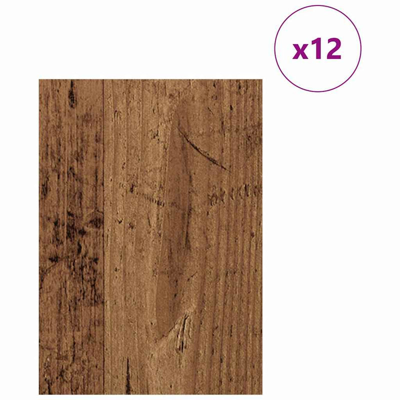 ギャラリービューアに画像をロードする, Vidaxl decorpanelen 12 pcs oudhout 21 x 30 x 0,27 cm bewerkt hout