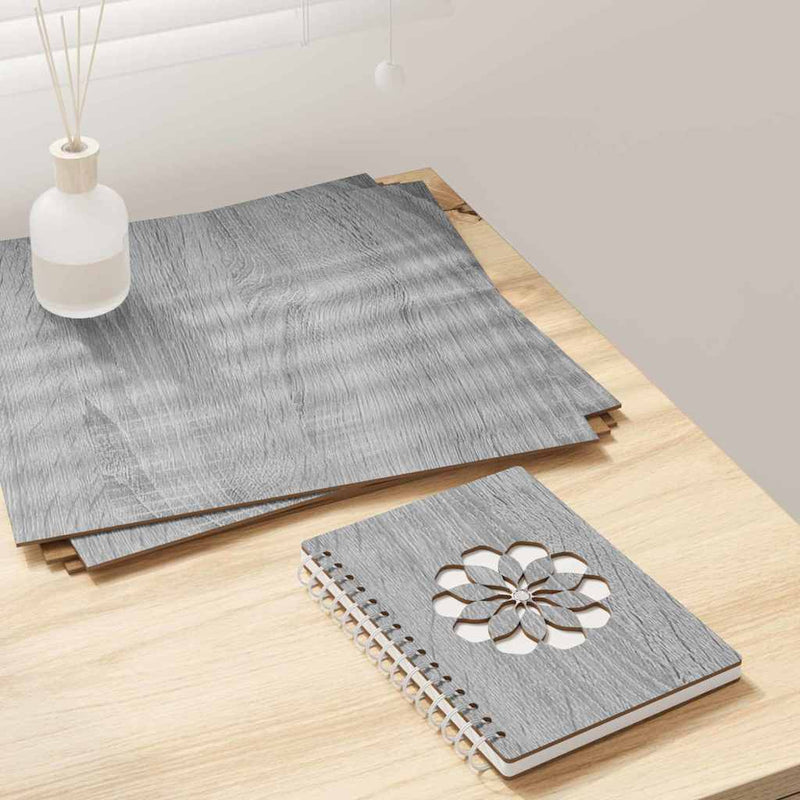 ギャラリービューアに画像をロードする, Vidaxl decorpanelen 12 pcs grijs sonoma 30 x 30 x 0,27 cm bewerkt hout